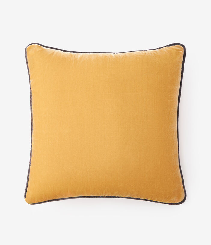 Pierre Louis Mascia KANPUR Cushion Viscose Velvet Silk 40x40 BISCOTTO KANPURU040X040CU069VIBISCOTTO