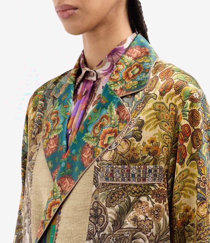 Pierre Louis Mascia MUTKA Jacket Silk GIARDINO BOTANICO MUTKASGC11351SE518147101