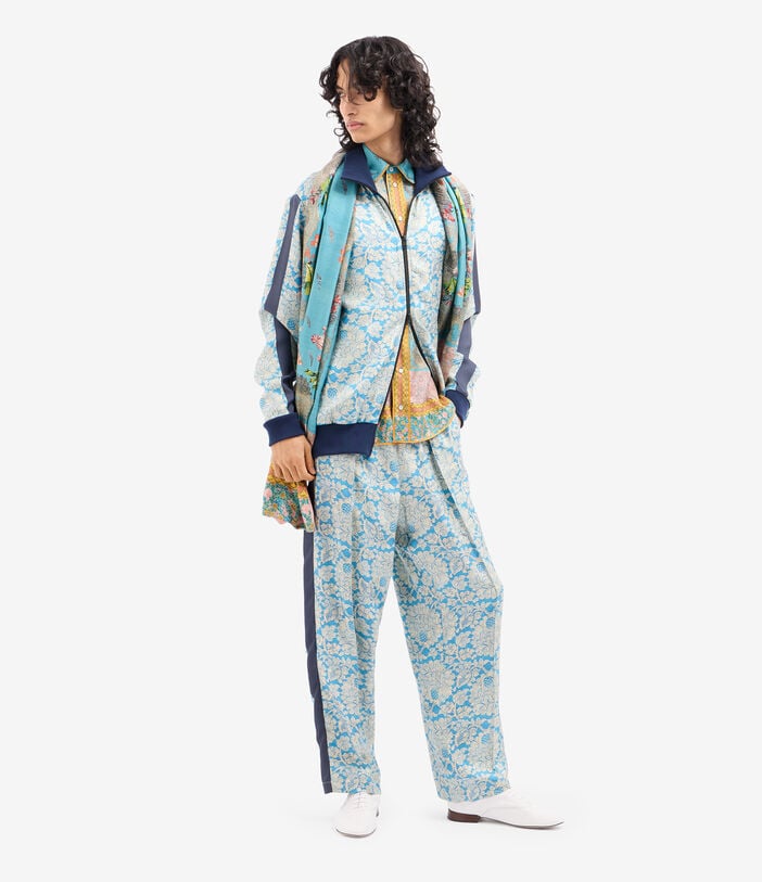 Pierre Louis Mascia ALOE Longsleeve Shirt Silk CELESTE ALOESCML10642SE518570101