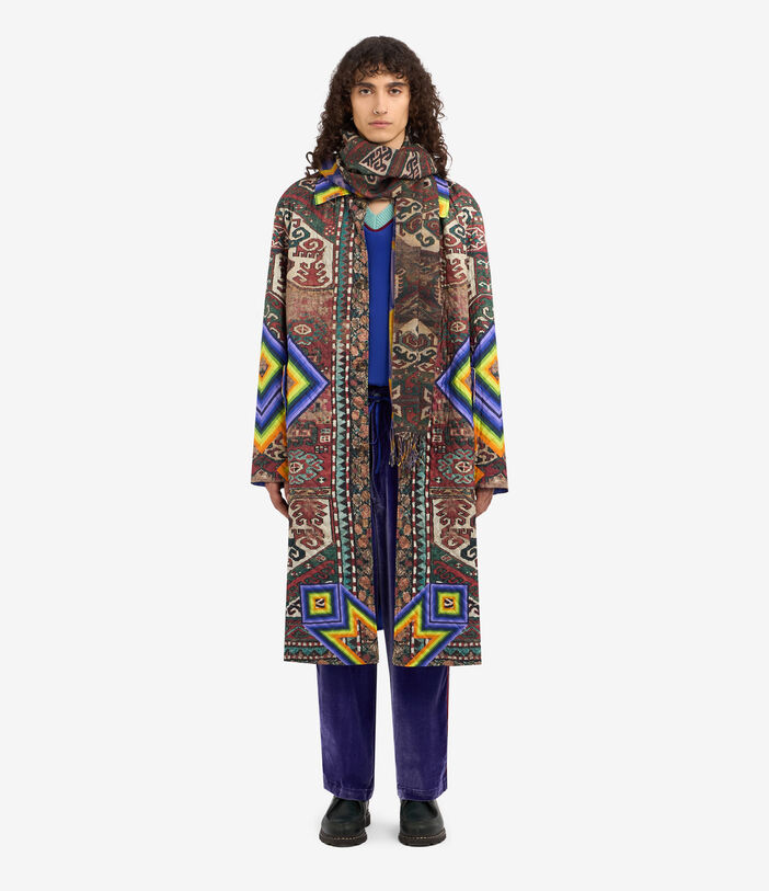 Pierre Louis Mascia TRICOT Gilet Wool Cashmere Multicolor TRICOTGLPNB002WOVINVIOLA