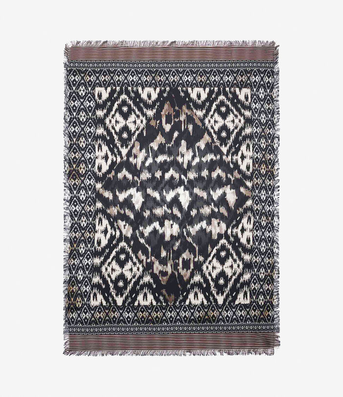 Pierre Louis Mascia ALOEUW Shawl Scarf Silk 135x195 Multicolor ALOEUWSW135X195S4SE51563610118