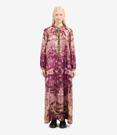 Pierre Louis Mascia ALOE Shirt Dress Silk Multicolor ALOESAB11524SE516369101