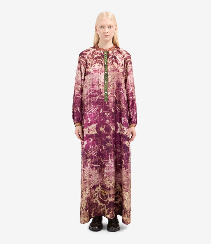 Pierre Louis Mascia ALOE Shirt Dress Silk Pierre Louis Mascia ALOE Shirt Dress Silk Multicolor ALOESAB11524SE516369101
