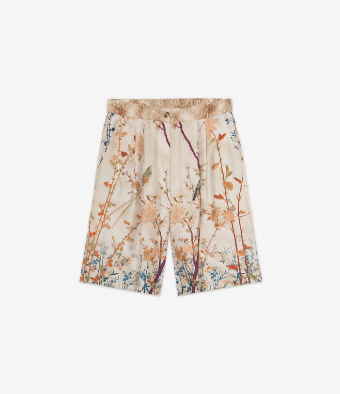 Pierre Louis Mascia ALOE Shorts Silk ECRU ALOESPN12533SE515047101