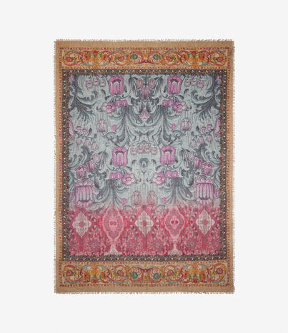 Pierre Louis Mascia EUCLIDE Shawl Scarf Cashmere 135x195 Multicolor EUCLIDES135X195SWS51563310121
