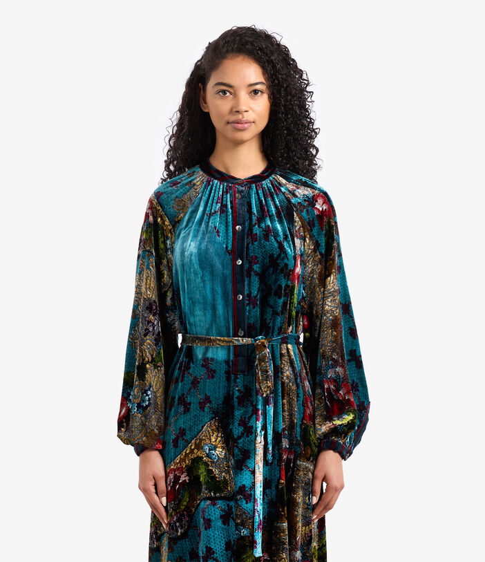 Pierre Louis Mascia KANPUR Dress Viscose Silk Multicolor KANPURSAB12238VI511965101