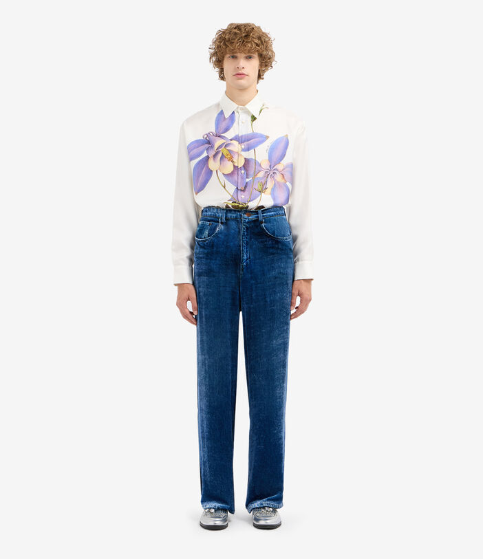 Pierre Louis Mascia KANKAM Trousers Viscose Silk Pierre Louis Mascia KANKAM Trousers Viscose Silk Multicolor KANKAMPT12699VI516524101