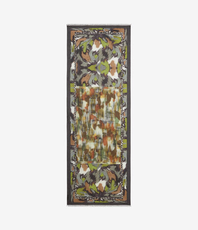 Pierre Louis Mascia HAWNBCI Scarf Cotton Silk 65x190 Multicolor HAWNBCISW065X190ACO51483010130