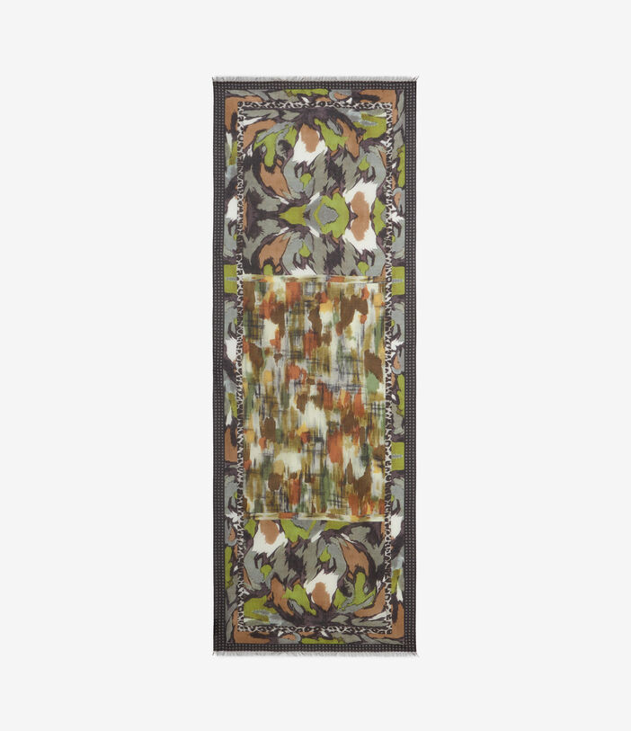 Pierre Louis Mascia HAWNBCI Scarf Cotton Silk 65x190 MULTICOLOR HAWNBCISW065X190ACO51483010130