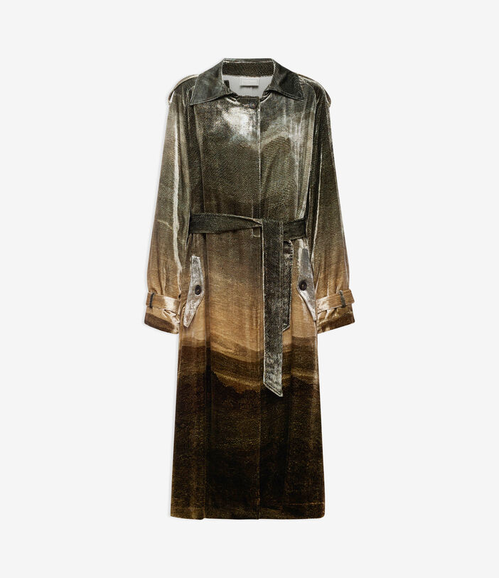Pierre Louis Mascia KANPUR Jacket/Raincoat Viscose Silk Multicolor KANPURSSPO12706VI516551101