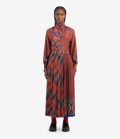 Pierre Louis Mascia DYLAN Skirt Virgin wool Multicolor DYLANSGO10781WV513419101