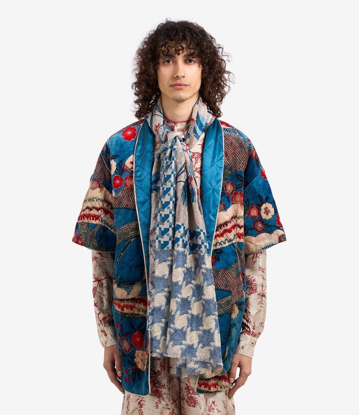 Pierre Louis Mascia PALLINO Shawl Scarf Silk 135x195 Multicolor PALLINOSW135X195SSE51195310118