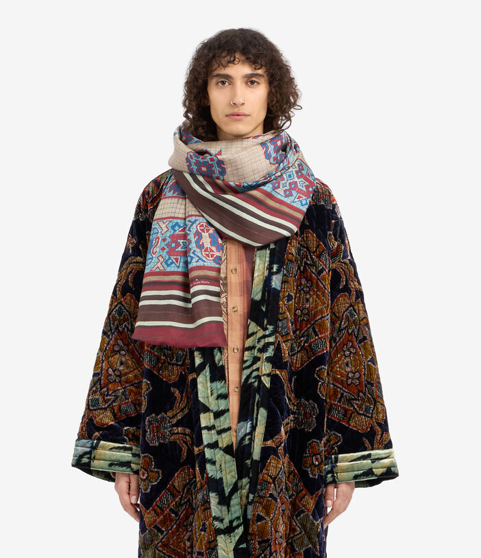 Pierre Louis Mascia ALOEWON Scarf Silk 65x190 Pierre Louis Mascia ALOEWON Scarf Silk 65x190 Multicolor ALOEWON065X190DSE51233410118