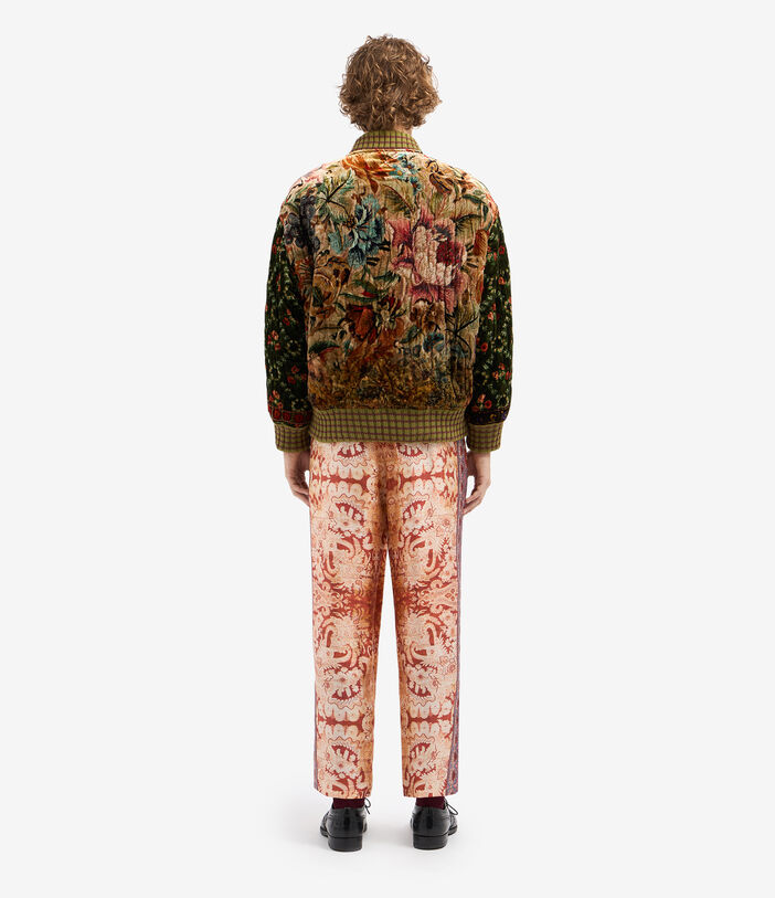 Pierre Louis Mascia KANADAG Bomber Jacket Viscose Silk Multicolor KANADAGBM12696VI516686101