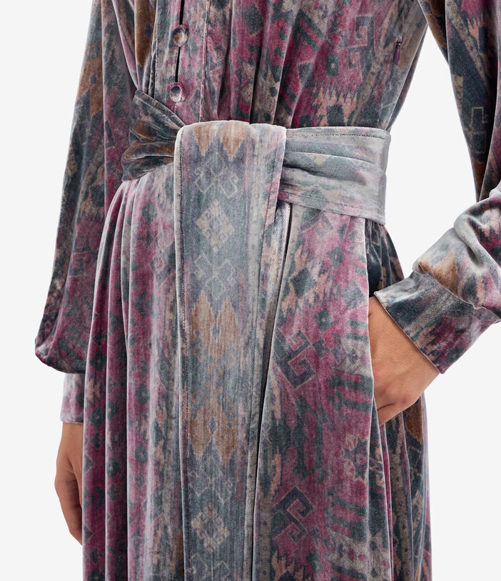 Pierre Louis Mascia KANPUR Dress Viscose Silk Multicolor KANPURSVAB12312VI139842101