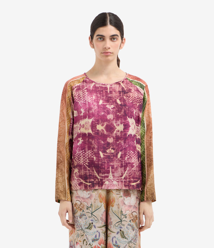 Pierre Louis Mascia ALOE Longsleeve Shirt Silk RIBES ALOESCML10061SE516214101