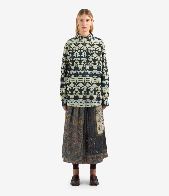 Pierre Louis Mascia DYLAN Skirt Virgin wool Multicolor DYLANSGO10781WV513420101