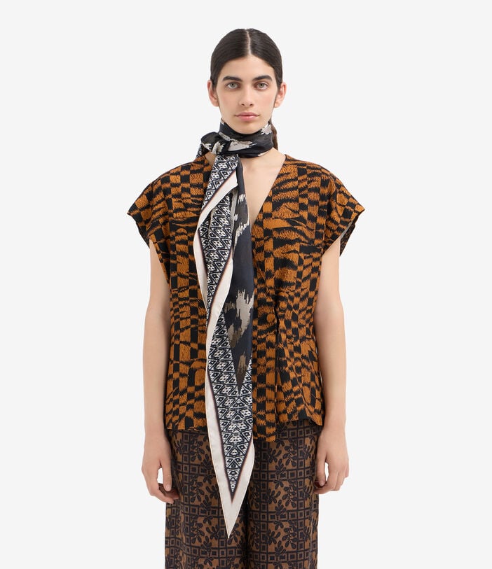 Pierre Louis Mascia ALOEUW Scarf Silk 65x120 Pierre Louis Mascia ALOEUW Scarf Silk 65x120 Multicolor ALOEUWSW065X120LMFSE51581710118