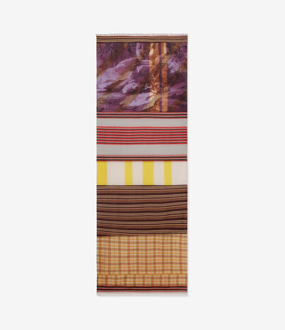 Pierre Louis Mascia HAWNBCI Scarf Cotton Silk 65x190 Multicolor HAWNBCISW065X190ACO51482910130