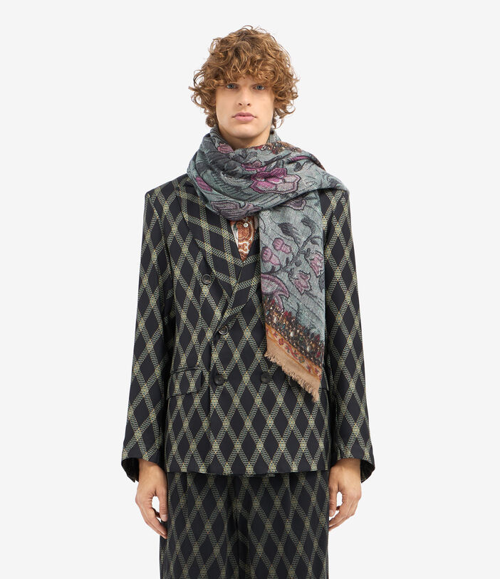 Pierre Louis Mascia EUCLIDE Shawl Scarf Cashmere 135x195 Pierre Louis Mascia EUCLIDE Shawl Scarf Cashmere 135x195 Multicolor EUCLIDES135X195SWS51563310121