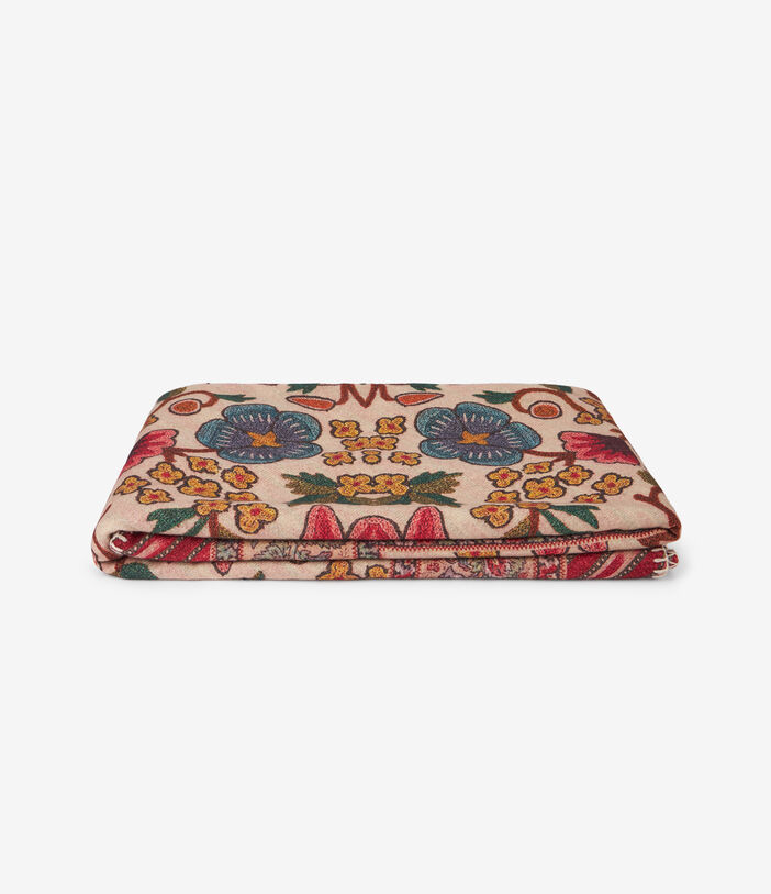 Pierre Louis Mascia MONFERRAT Throw Cashmere 140x200 CHEVRON RED MONFERRAT2S140X200VWS513643101