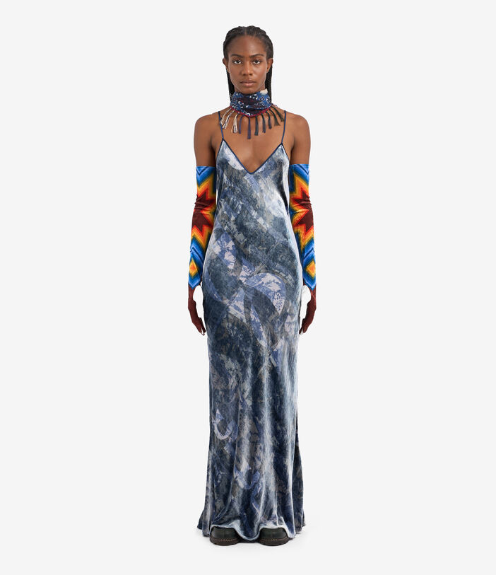 Pierre Louis Mascia KANPUR Dress Viscose Silk Multicolor KANPURSVAB12323VI139823101