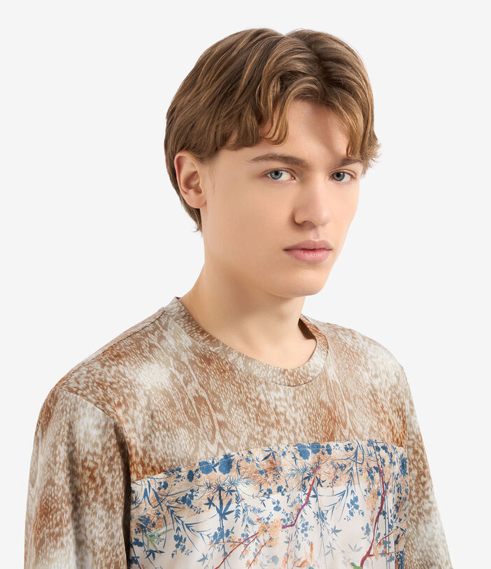 Pierre Louis Mascia ALOGRE T-shirt Cotton Silk ECRU ALOGRETS12462CO514899101