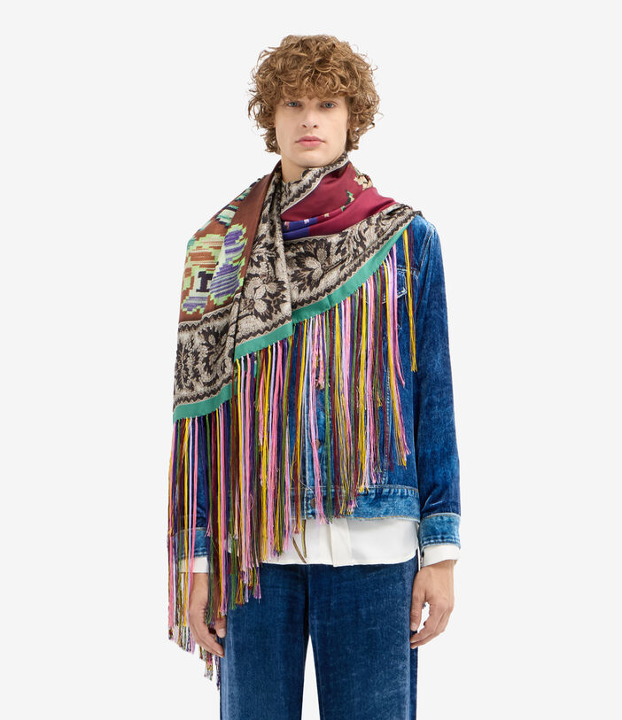 Pierre Louis Mascia ALOEUW Scarf Silk 135x135 Pierre Louis Mascia ALOEUW Scarf Silk 135x135 Multicolor ALOEUWSW135X135INSE51582010118