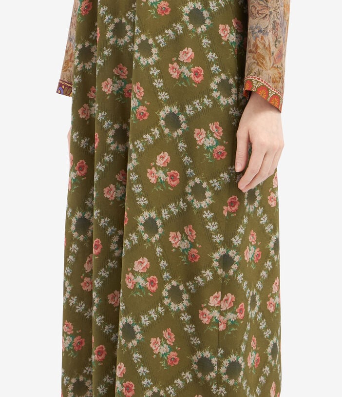 Pierre Louis Mascia TRAPEZIO Dress Silk Pierre Louis Mascia TRAPEZIO Dress Silk ERBARIO TRAPEZIOSAB12349SE516375101