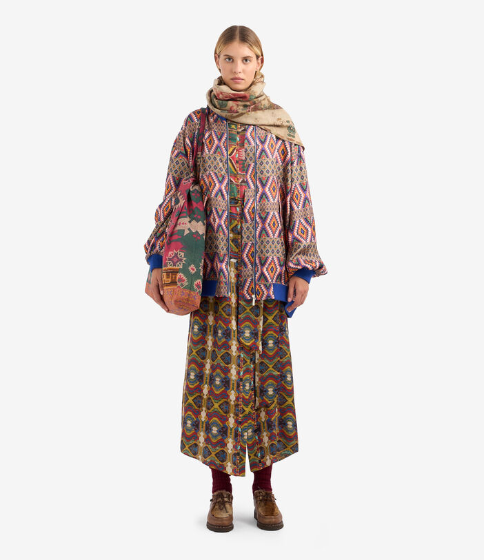 Pierre Louis Mascia ALOE Shirt Dress Silk Multicolor ALOESAB12179SE513339101
