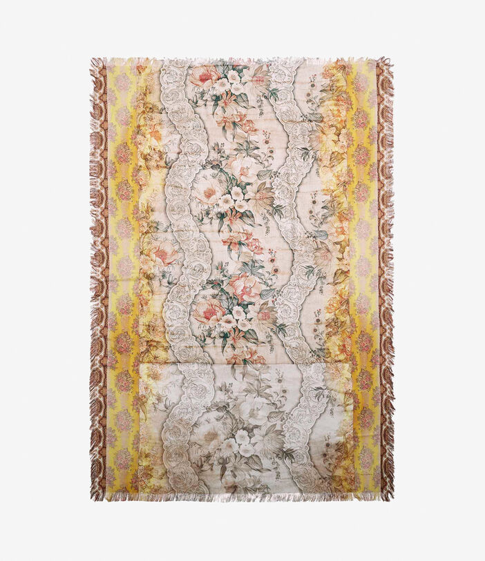 Pierre Louis Mascia ALOEUW Shawl Scarf Silk 135x195 Pierre Louis Mascia ALOEUW Shawl Scarf Silk 135x195 Multicolor ALOEUWSW135X195S4SE51563410118