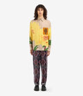 Pierre Louis Mascia ALOEGOTS Longsleeve Shirt Silk Multicolor ALOEGOTSSCML10643SE512521101