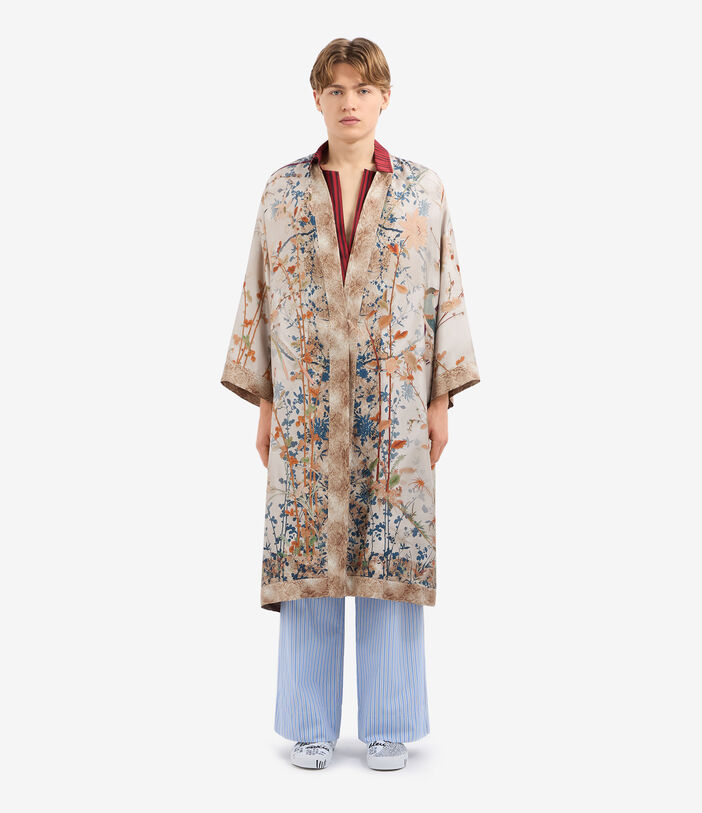 Pierre Louis Mascia ALOE Kimono Silk ECRU ALOEKM12528SE515049101