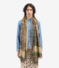 Pierre Louis Mascia ALOEUW Shawl Scarf Silk 135x195 GIARDINO BOTANICO ALOEUWSW135X195S4SE517305101