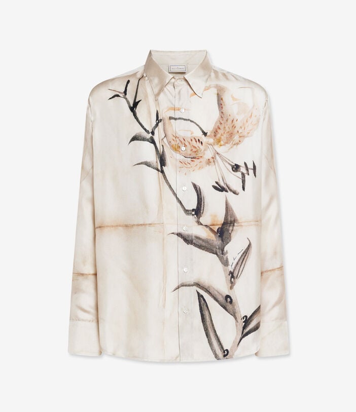 Pierre Louis Mascia ALOE Longsleeve Shirt Silk BAMBÙ ALOESCML10643SE517717101