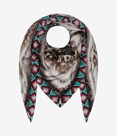 Pierre Louis Mascia MOLARE Scarf Silk 135x135 TRAMA SELVATICA MOLARESW135X135MSE517558101