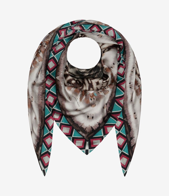 Pierre Louis Mascia MOLARE Scarf Silk 135x135 TRAMA SELVATICA MOLARESW135X135MSE517558101