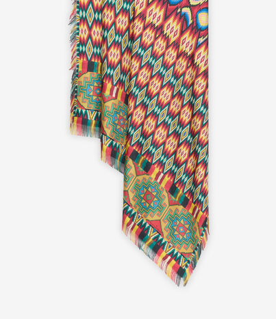 Pierre Louis Mascia ALOEUW Shawl Scarf Silk 135x195 OTTONE D'ARCHIVIO ALOEUWSW135X195S4SE518682101