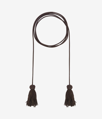 Pierre Louis Mascia PLMBELT Belt Other fibres CORTECCIA MORO PLMBELTCI05AFS0062MORO
