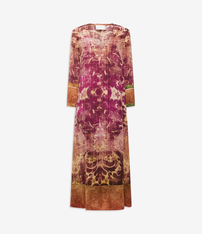 Pierre Louis Mascia TRAPEZIO Dress Silk Pierre Louis Mascia TRAPEZIO Dress Silk Multicolor TRAPEZIOSAB12349SE516376101