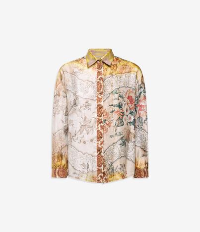 Pierre Louis Mascia ALOE Longsleeve Shirt Silk Multicolor ALOESCML12049SE516386101