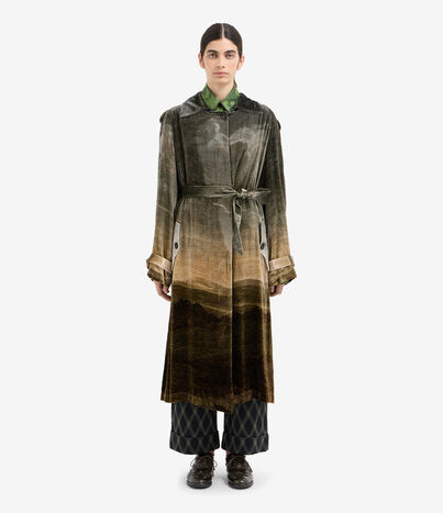 Pierre Louis Mascia KANPUR Jacket/Raincoat Viscose Silk Multicolor KANPURSSPO12706VI516551101
