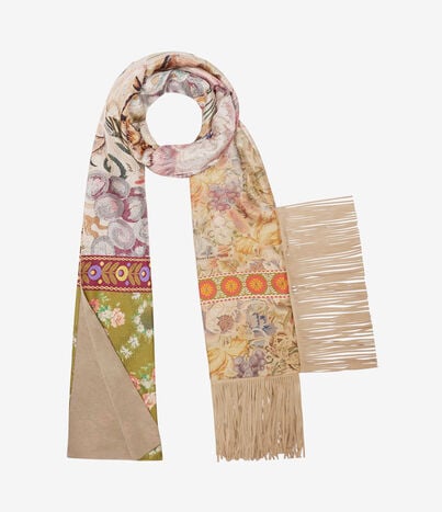 Pierre Louis Mascia ALOEWON Scarf Silk 65x190 ARAZZO - BEIGE ALOEWON065X190DLSE515827101