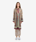 Pierre Louis Mascia ALOE Coat Silk MULTICOLOR ALOESCPT12107SE514796101