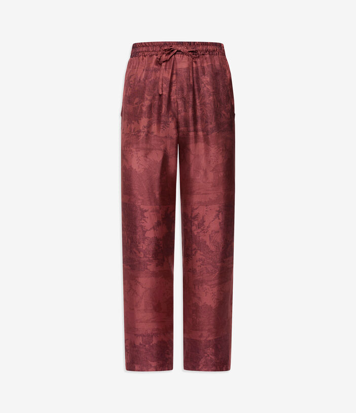 Pierre Louis Mascia ALOEGUM Trousers Silk Pierre Louis Mascia ALOEGUM Trousers Silk Multicolor ALOEGUMSPT10959SE516067105