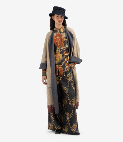 Pierre Louis Mascia PANCAKE Kimono Wool BROCCATO DI MIELE PANCAKESWKM12254WO519762101