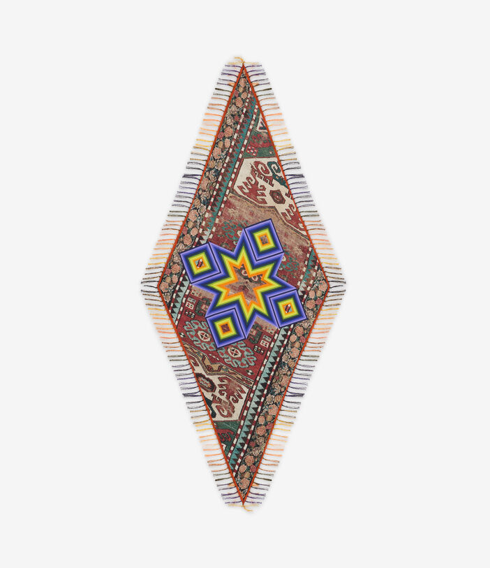 Pierre Louis Mascia ALOEUW Scarf Silk 100x100 Multicolor ALOEUWSW100X100RPFSE51273310118