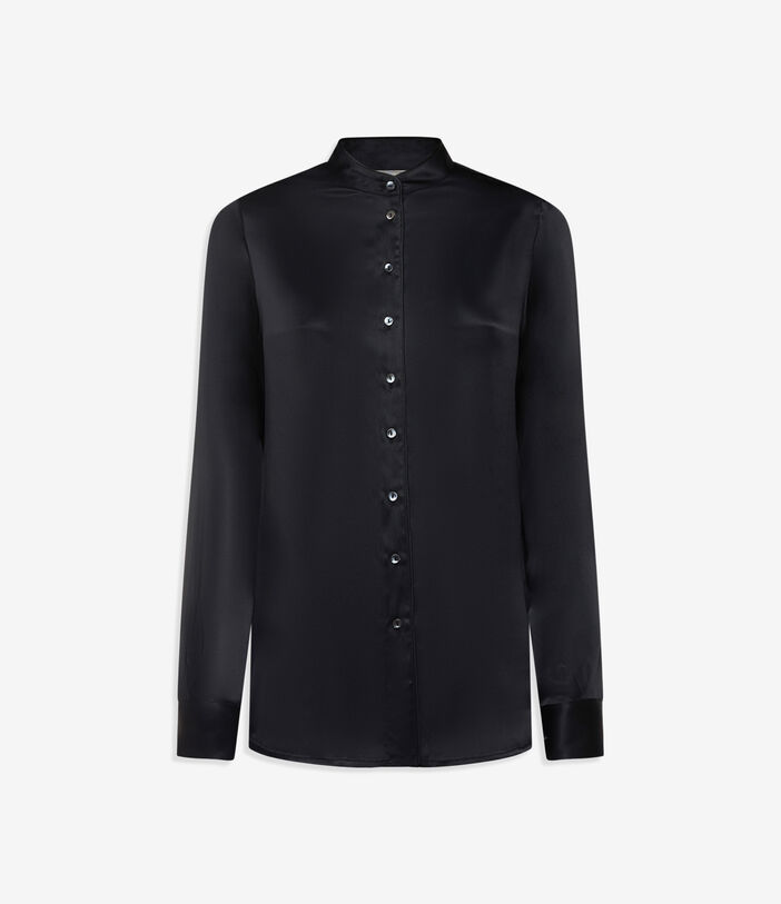 Pierre Louis Mascia ADANAGUM Longsleeve Shirt Silk Pierre Louis Mascia ADANAGUM Longsleeve Shirt Silk NERO ADANAGUMUQCML11721SENERO