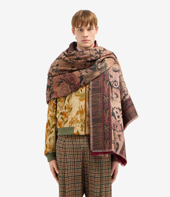 Pierre Louis Mascia PANCAKE Throw Wool 130x190 ORIGAMI DI VETIVER PANCAKES130X190SWO518731101