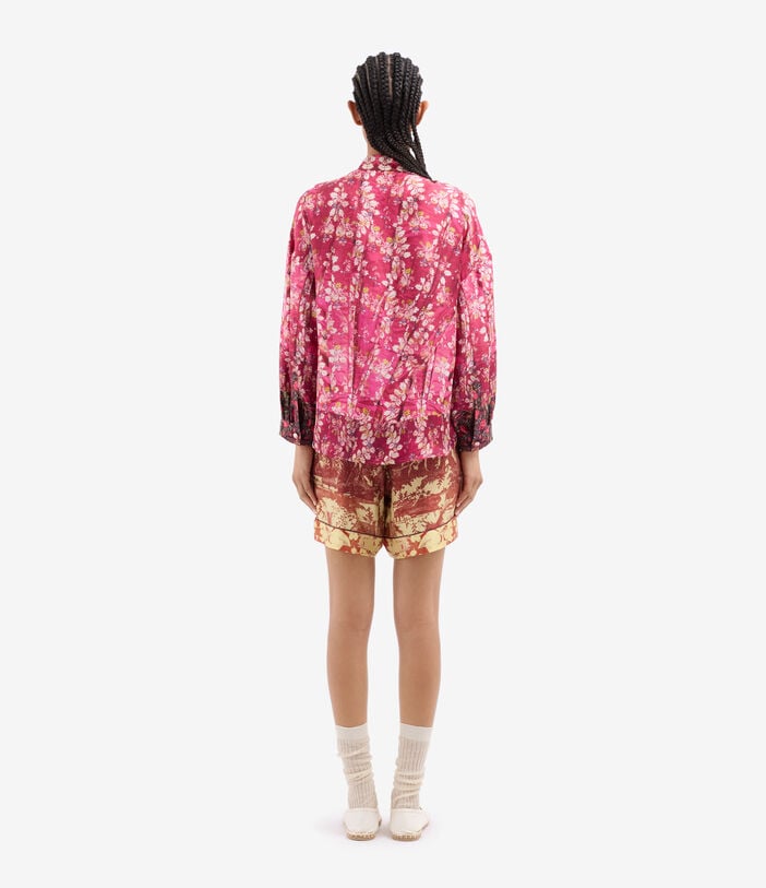 Pierre Louis Mascia ALOE Longsleeve Shirt Silk MELOGRANO ALOESCML12049SE518128101